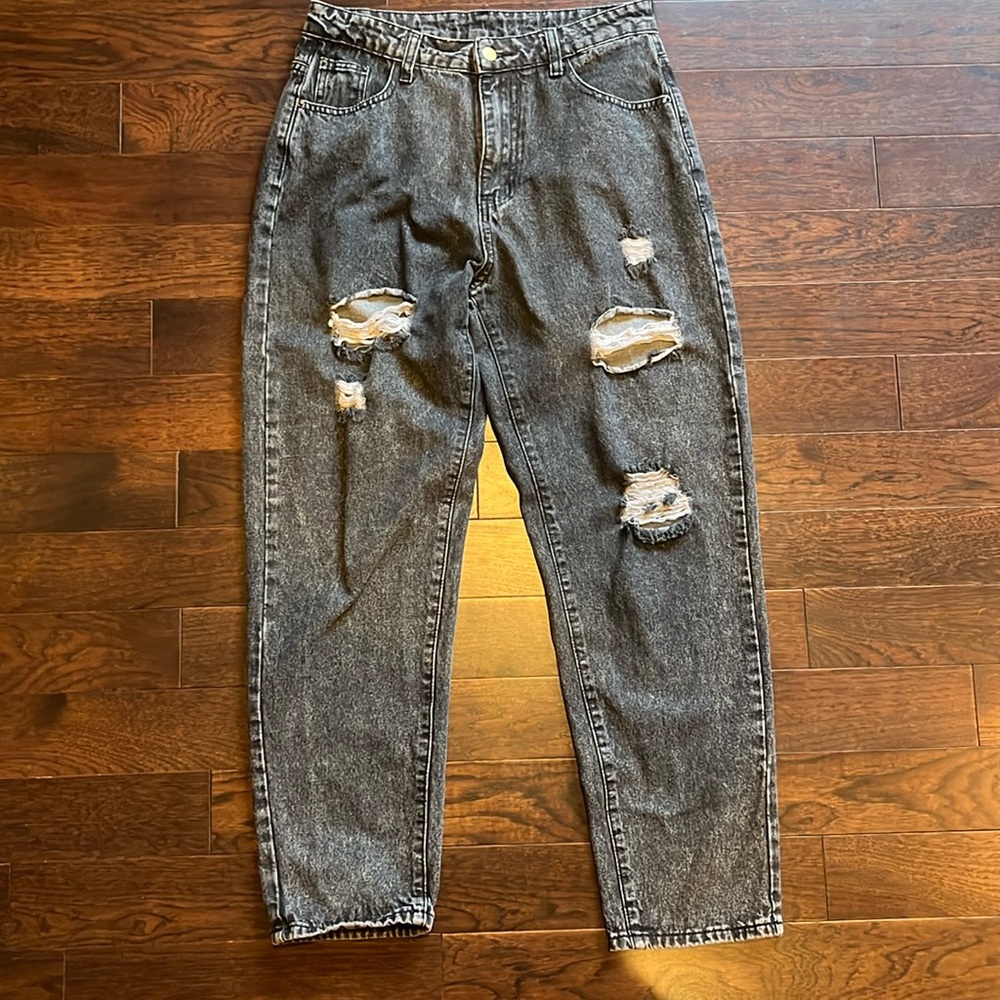 SHEIN Black Jeans